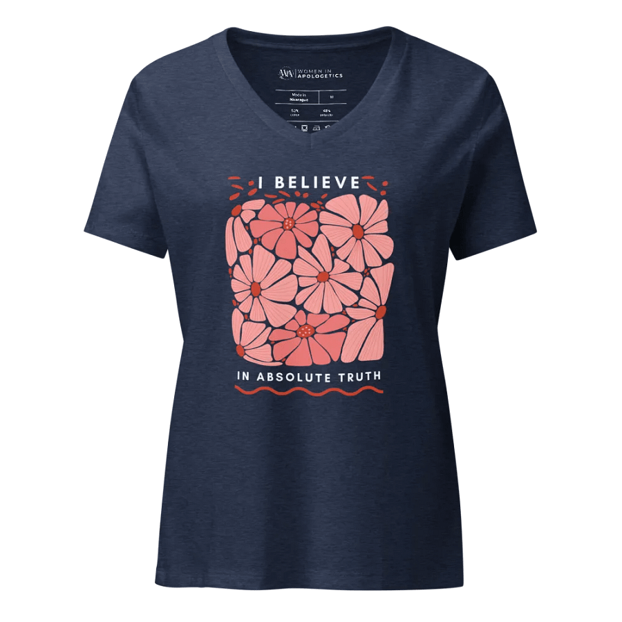 I Believe in Absolute Truth V-Neck Women’s T-Shirt product image (18)