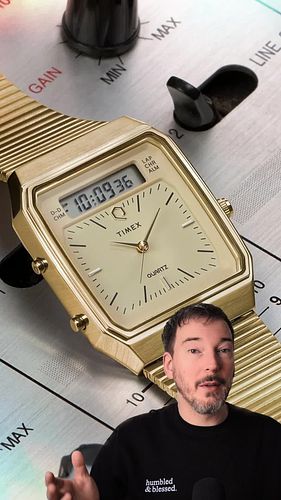 If fifty bucks just seemed like too little for Casio’s dual analogue digital vintage re-issue, then perhaps Timex can tempt y...