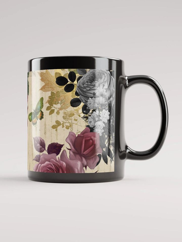Garden Witchery #2 BLACK GLOSSY MUG product image (1)