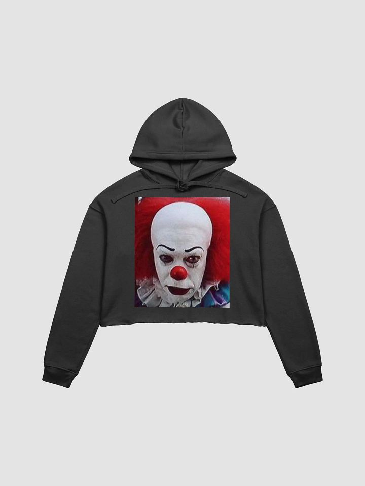 Serious Clown Fleece Crop Hoodie product image (1)
