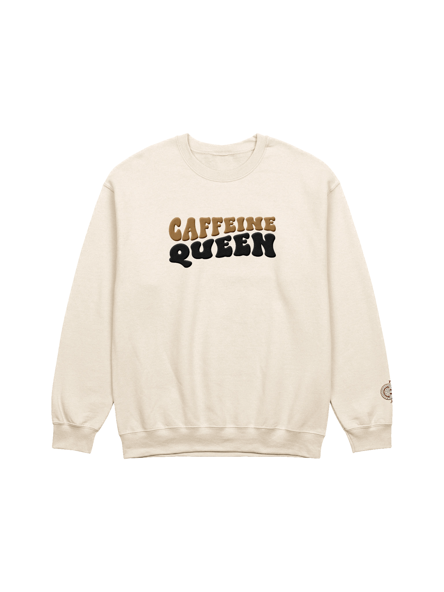Caffeine Queen Crewneck Sweatshirt product image (1)