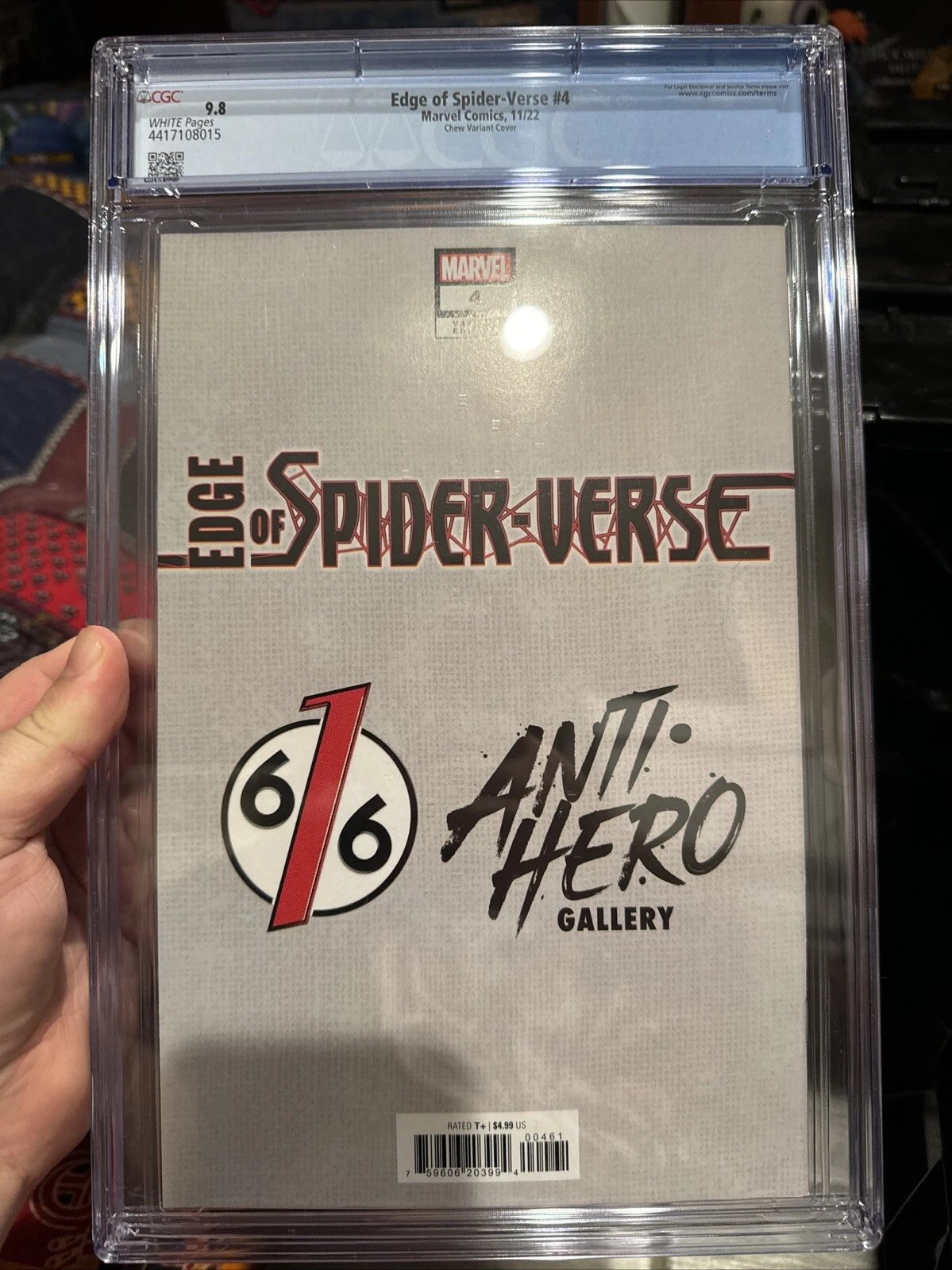 Edge of Spider-Verse #4 (2022) | CGC 9.8 | Derrick Chew Variant Cover | 616 Comics Exclusive product image (2)