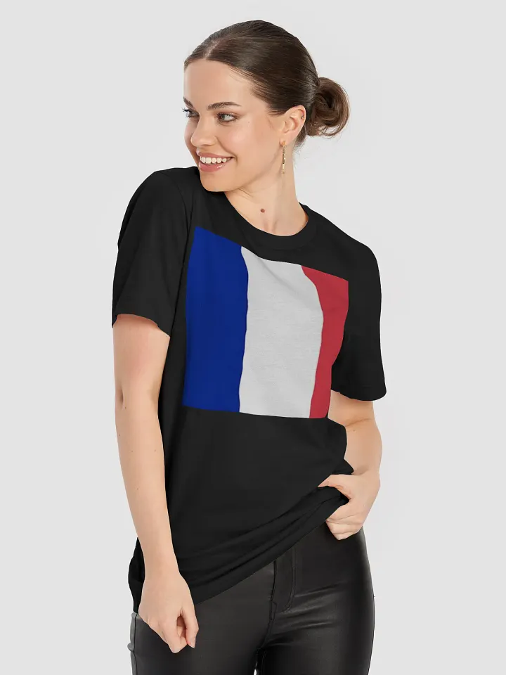 Exclusive Unisex France Flag Graphic Tee by Graphic Grove product image (1)