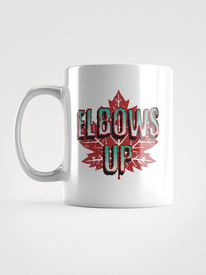 Elbows Up Maple Leaf Mug product image (1)