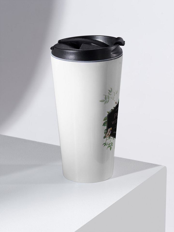 "Pure Worship" 2025 Convention | Botanical Stainless Steel Travel Mug product image (2)