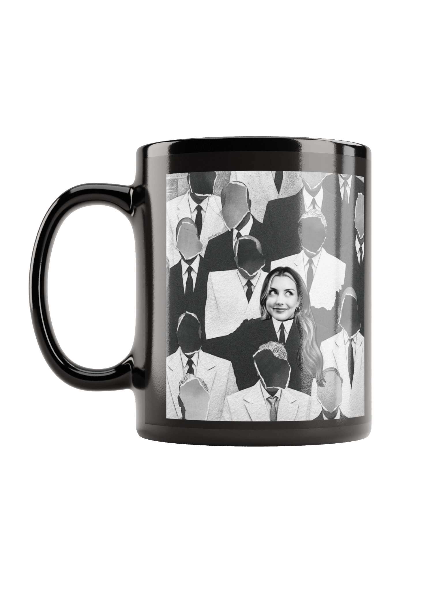 Rebuttal Podcast Black Glossy Mug product image (2)