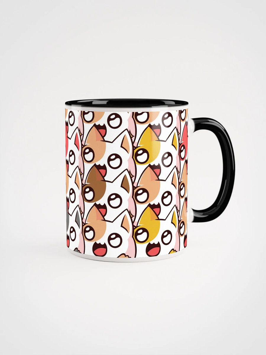 Colorful Cats Ceramic Mug with Color Inside product image (2)