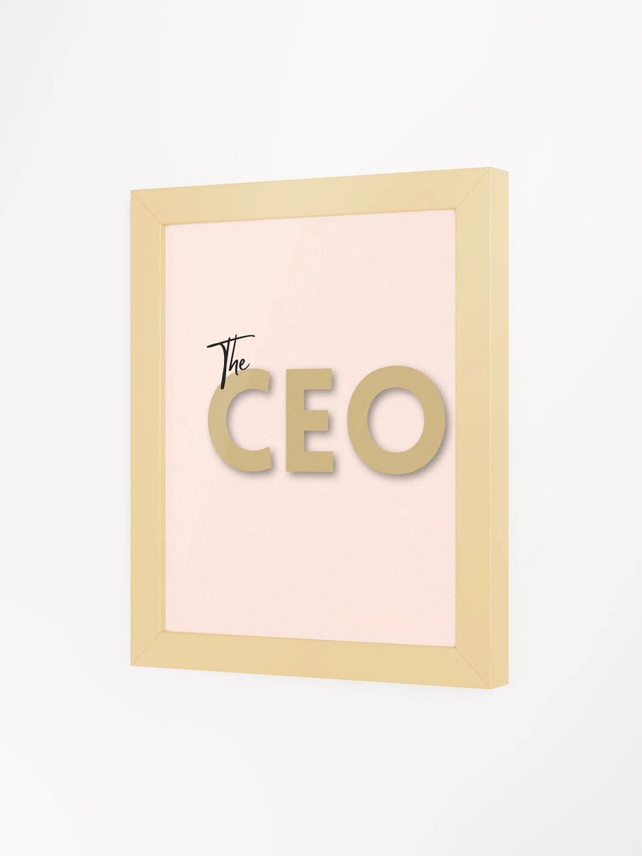 The CEO Wall Art - Blush product image (3)