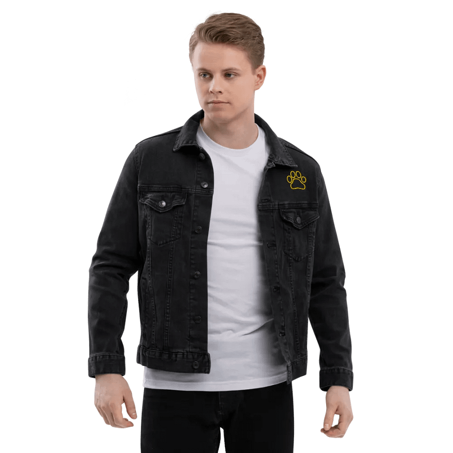 Pawprint Denim Jacket product image (7)