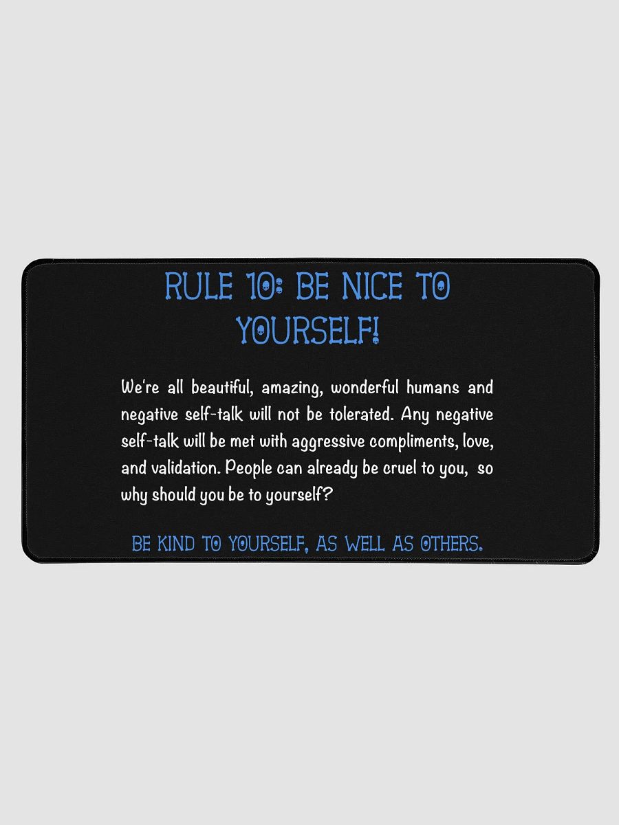 Rule 10 Mousepad product image (1)