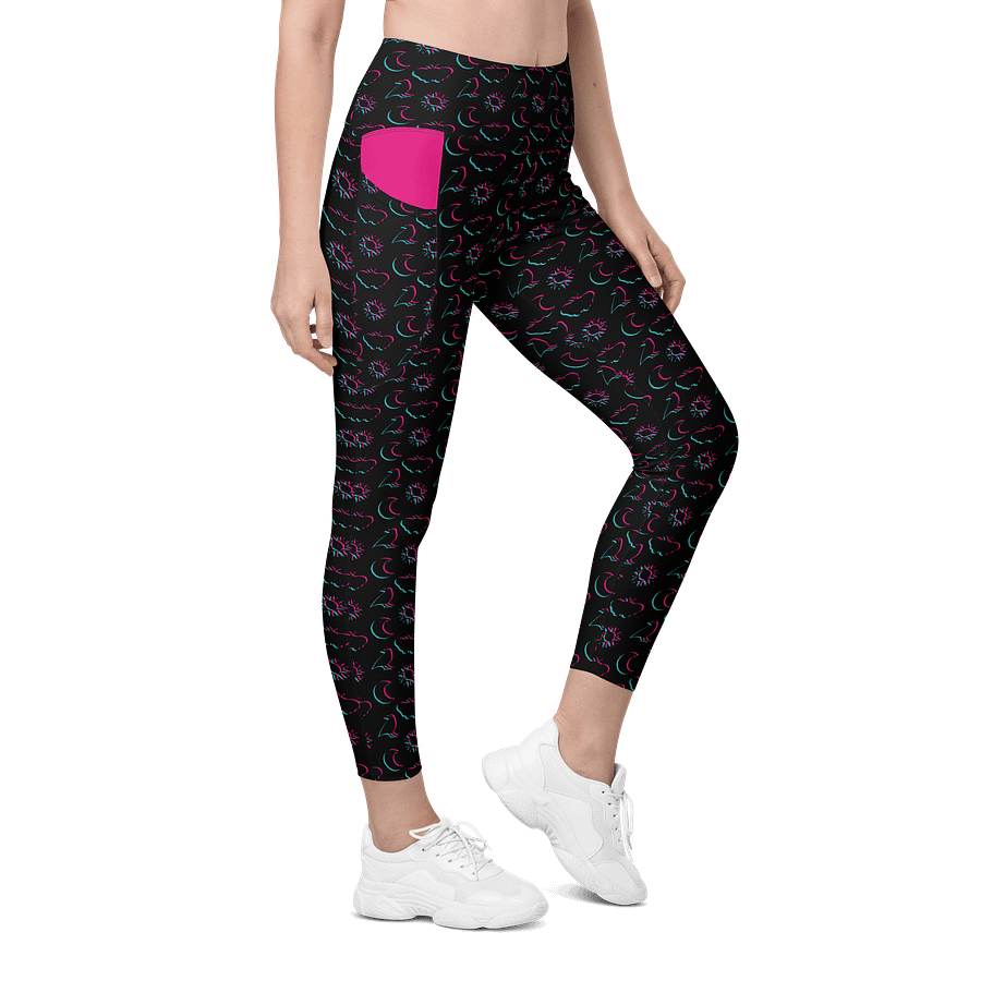 Lost Records: Bloom & Rage Raven Sun Moon Moth Leggings product image (5)