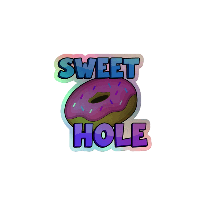 HOLOGRAPHIC SWEET HOLE product image (1)