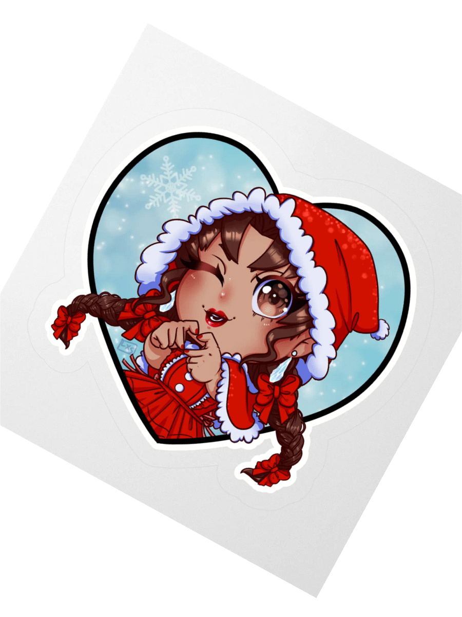 Holiday Wink Chibi Stickers product image (2)