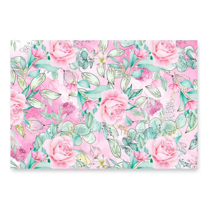 Blossom Bliss Wrapping Paper Set for moms friends nd daughter perfect gifts product image (2)