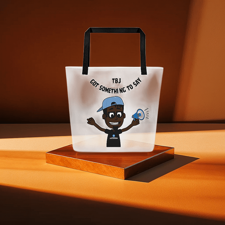 TBJ Large Tote Bag w/ Pocket product image (9)