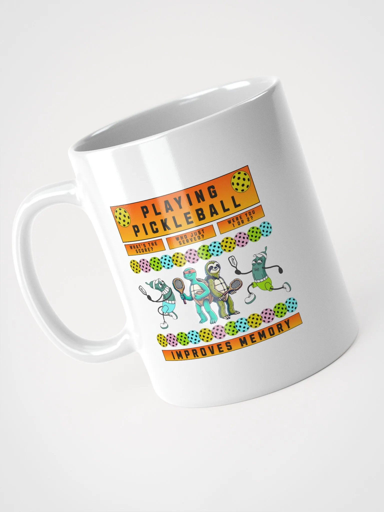 Playing Pickleball Improves Memory Mug product image (2)