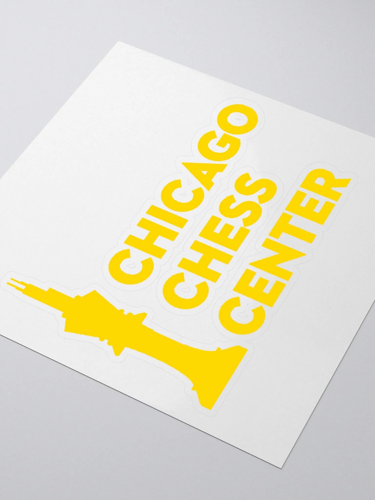 Yellow CCC Sticker product image (3)