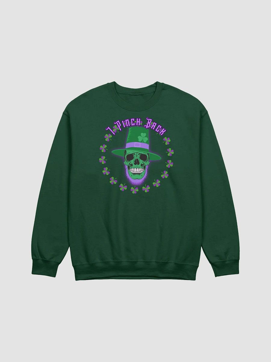 Pinch Back Skull Classic Crewneck Sweatshirt product image (1)