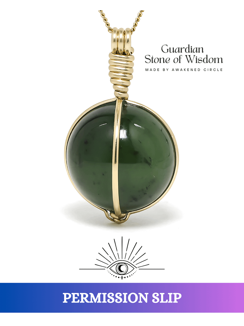 Guardian Stone of Wisdom (Jade)