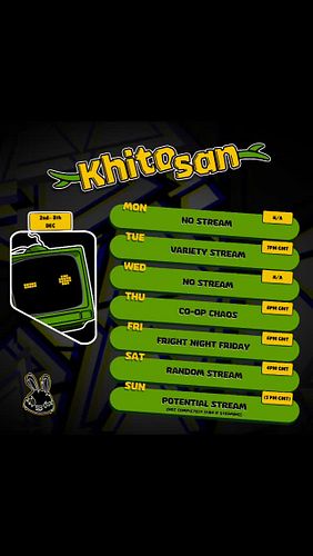 This week's streaming plan..... Finally!!

See you all soon \[T]/ 

#scottish #banter #scrubs #hashtag #content #twitch #snea...