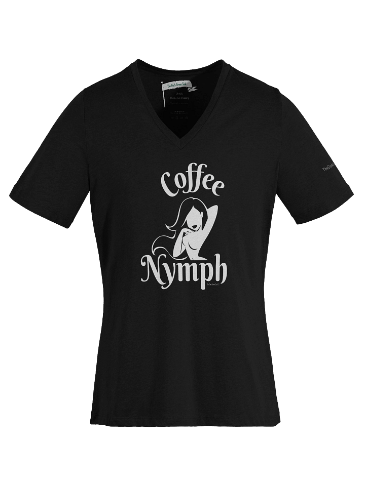 Coffee Nymph White - Women's V-Neck Tee product image (1)