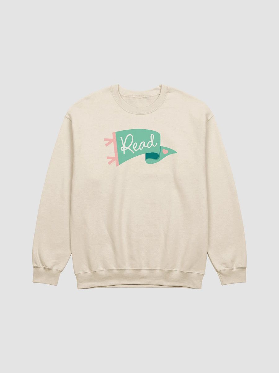Go Team...Read! Mint Pennant Sweatshirt product image (1)