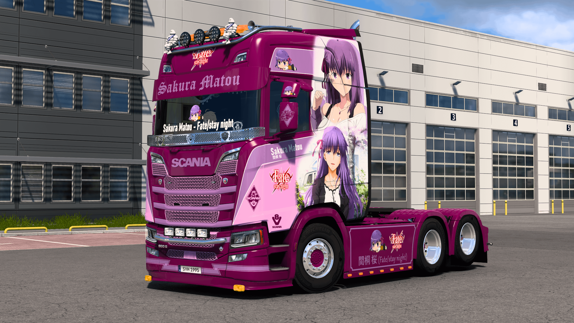 Scania S NG Sakura Matou - Fate/stay night [Airbrush Skin] product image (2)