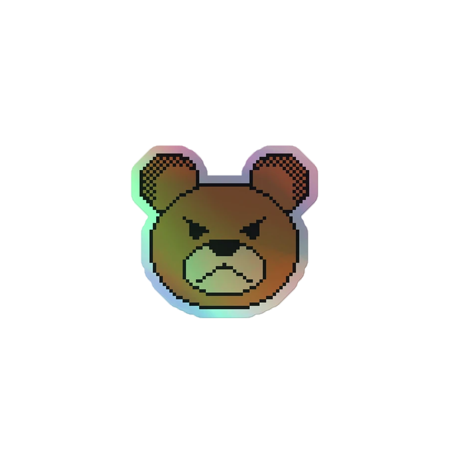Teddy's Angry Sticker (Pixel Teddy) product image (1)