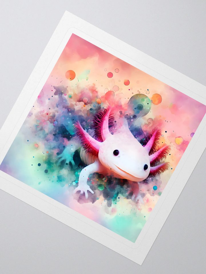 Cute Axolotl Sticker – Axolotl Lovers Collection product image (2)