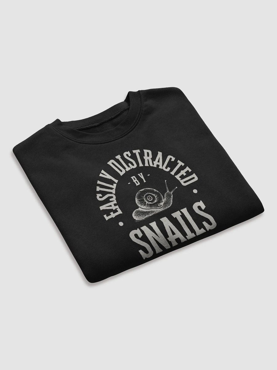 Easily Distracted by Snails - Fleece Cropped Sweatshirt product image (13)