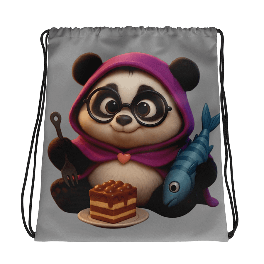 Yummy Panda - Drawstring Bag product image (1)