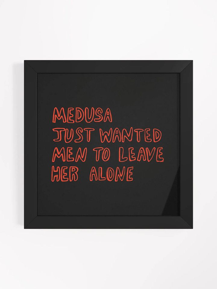 Medusa Framed Art Print product image (1)