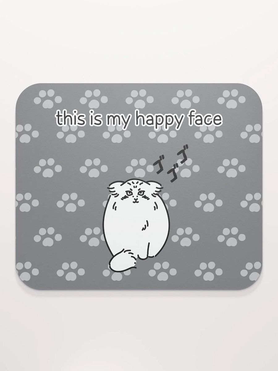 This Is My Happy Face - Mousepad product image (2)