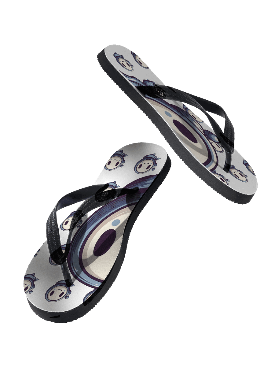 Midnight Comfort Custom Flip-Flops product image (2)