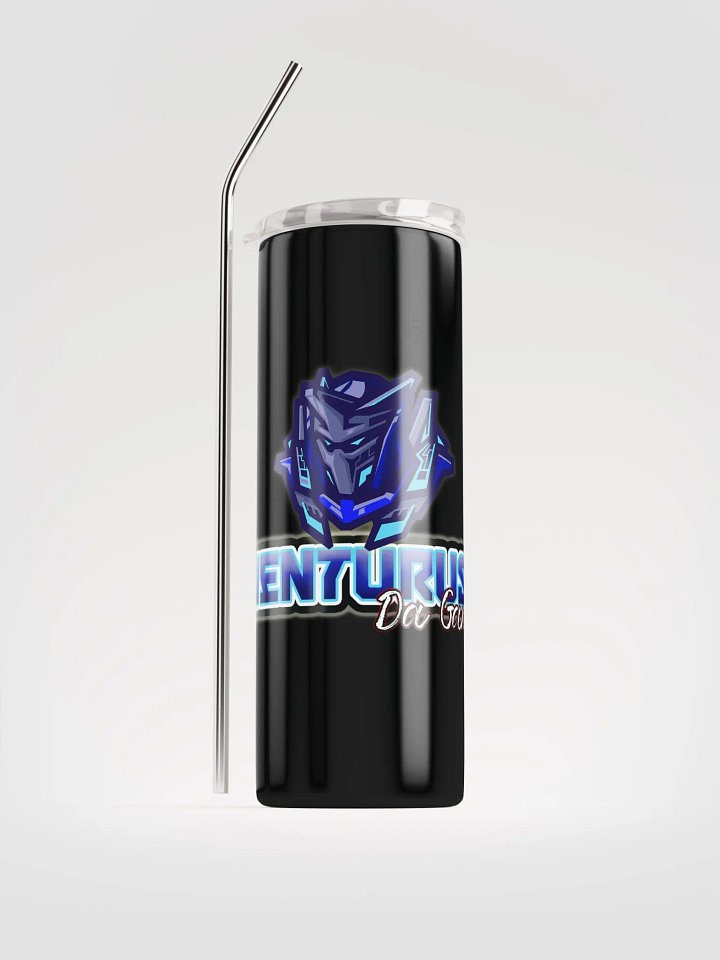 VDG Logo Black Tumbler Drinking Cup product image (1)