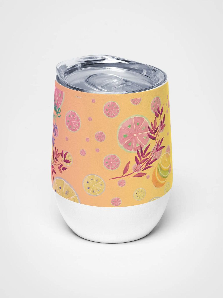 Citrus Delight TeaTumbler for ladies and gents colleagues product image (5)