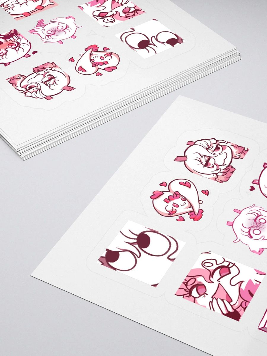 MEGA Pack Emotes Stickersheet product image (12)
