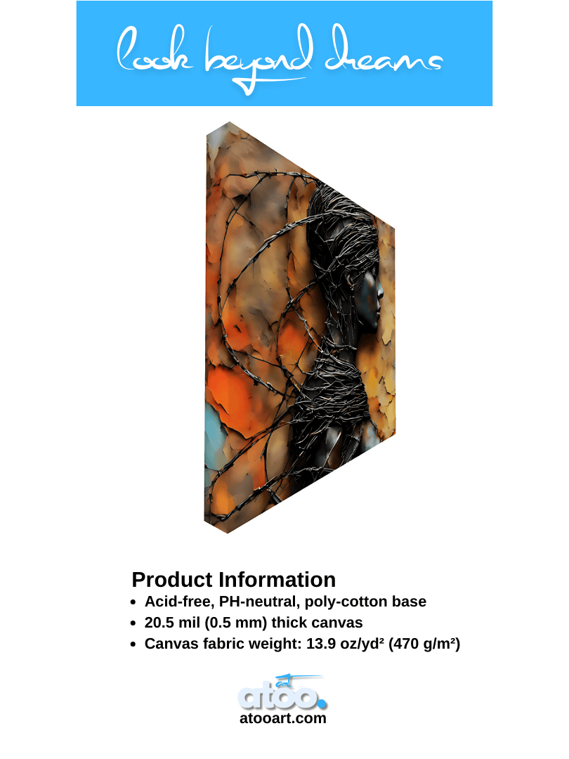 Be Free to Yourself | Let Yourself Go | Canvas Painting product image (10)