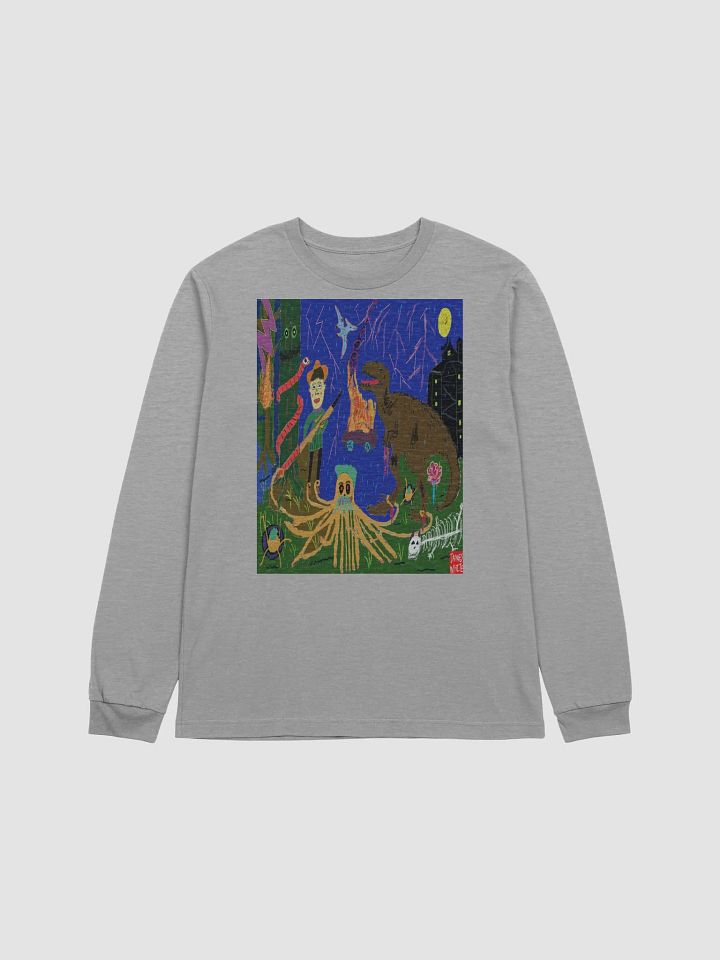 Bella+Canvas Supersoft Long Sleeve T-Shirt: monster product image (1)
