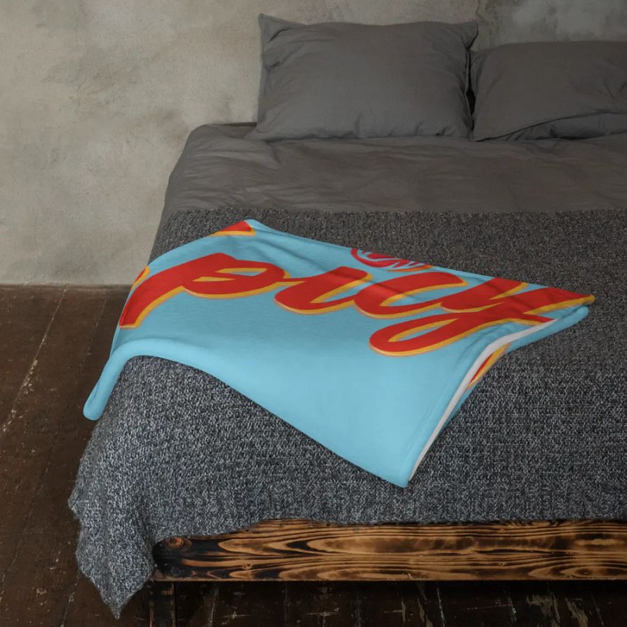 Spicy Dodgeball Club Throw Blanket product image (11)