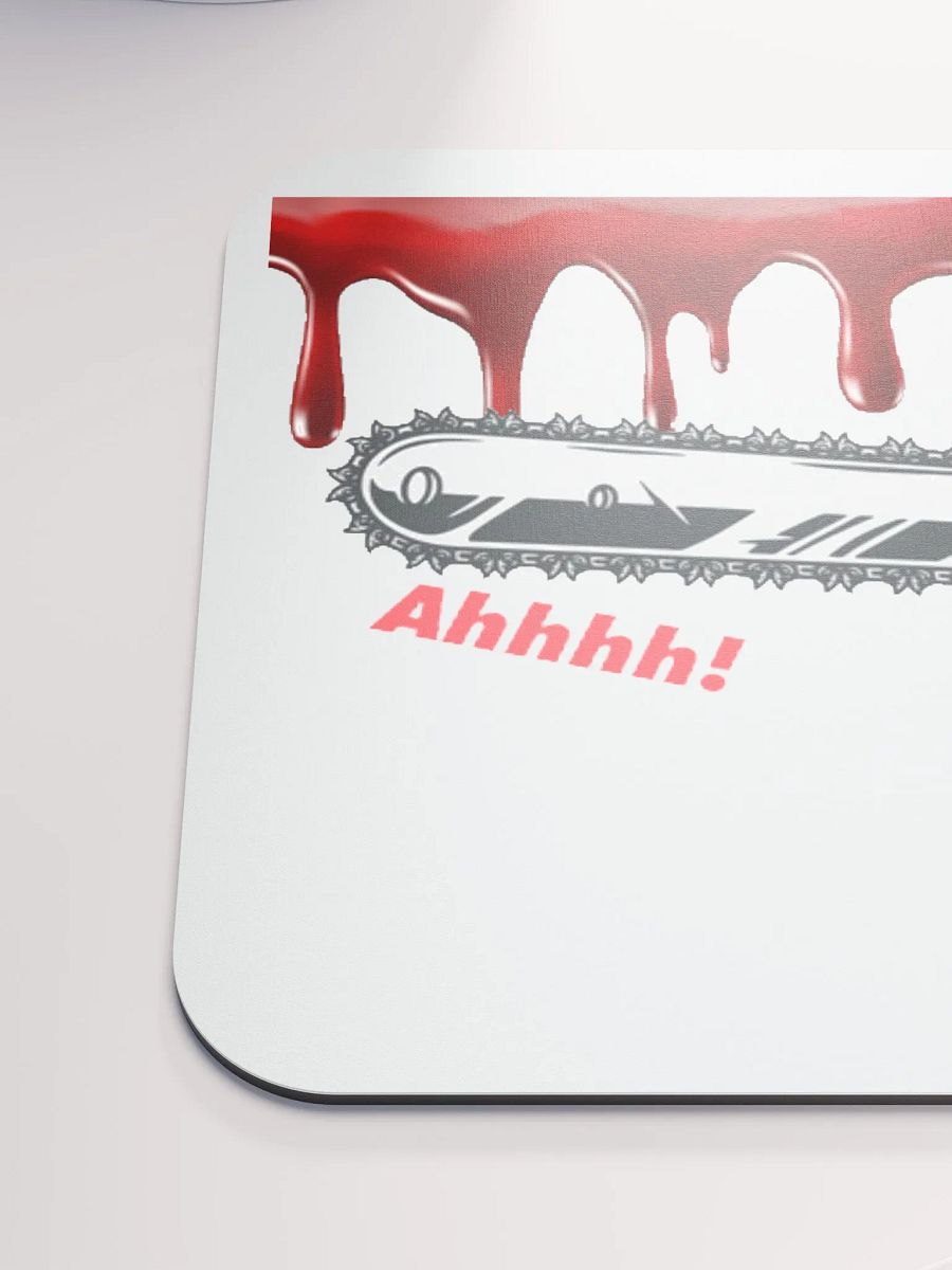 Chainsaw Scare! Mousepad product image (6)