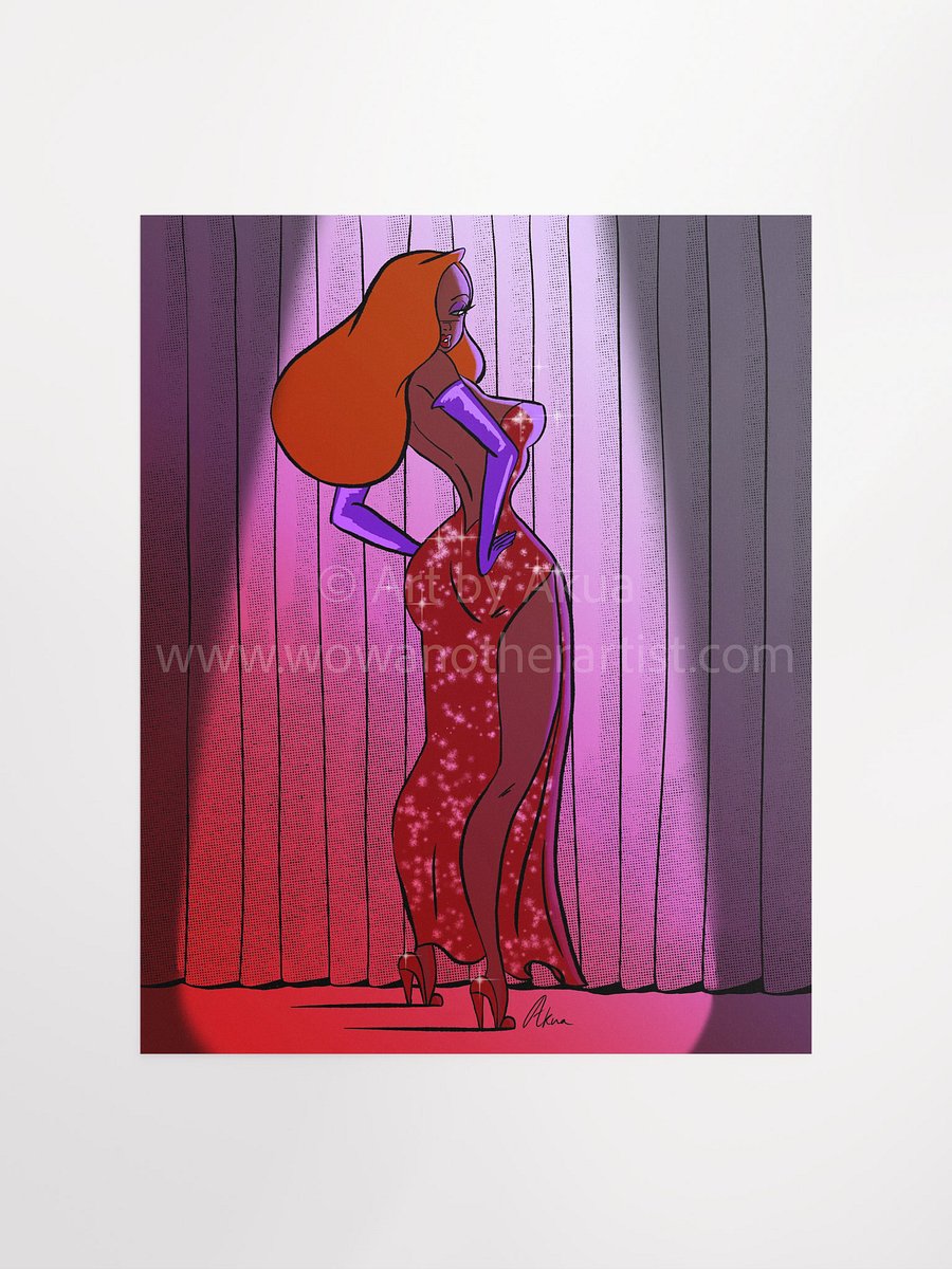 Jessica Rabbit (borderless) product image (1)