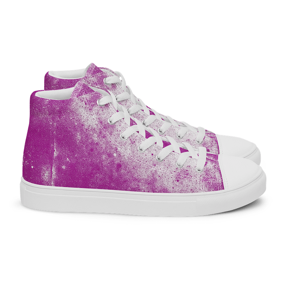 Purple Splatter Retro High Tops product image (2)