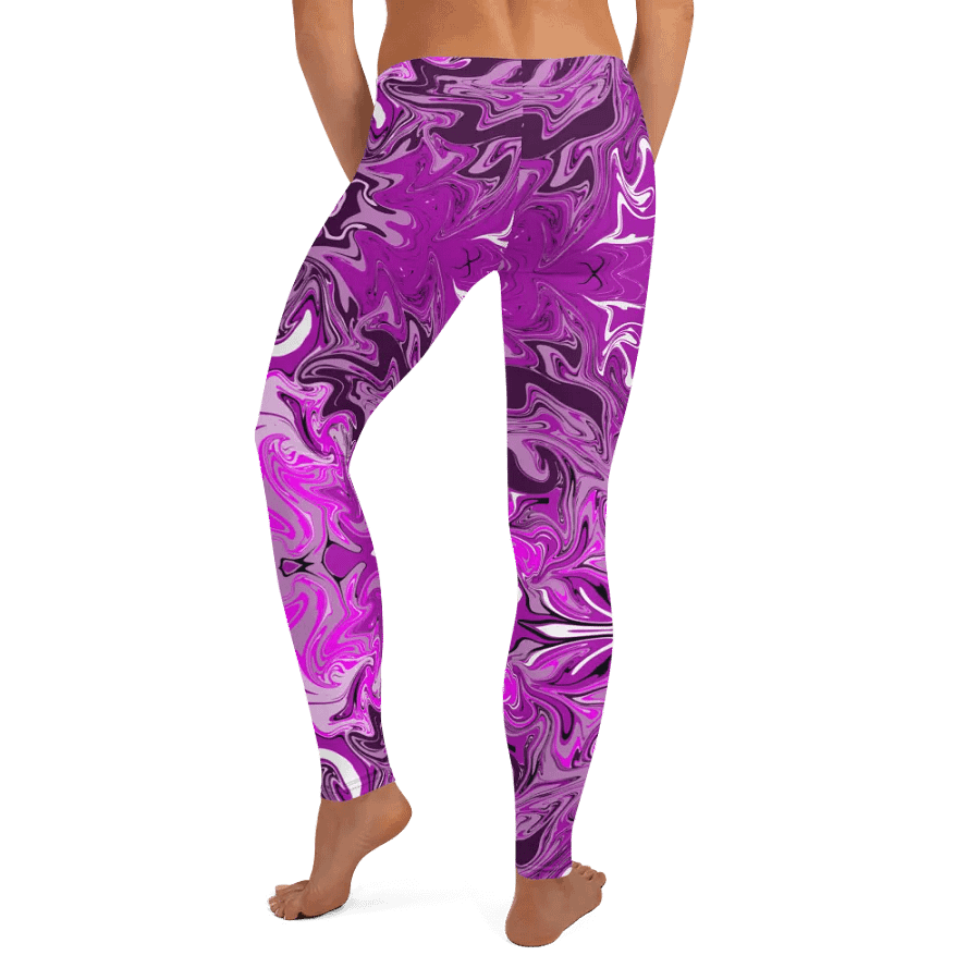 Pink Swirl All-Over Leggings product image (9)