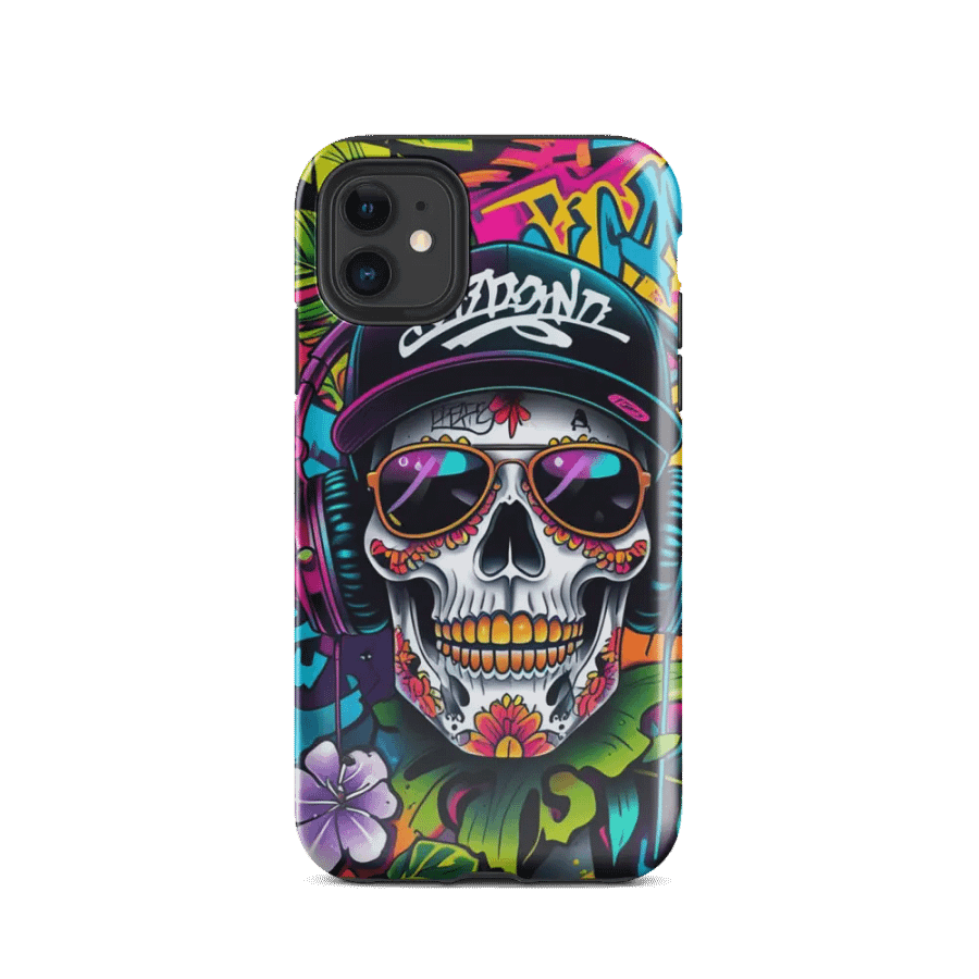Graffiti Skull Tough iPhone® Case product image (24)