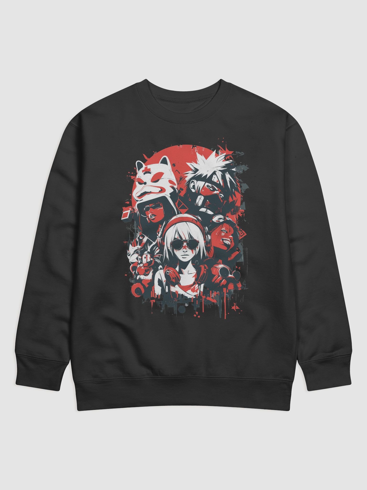 Urban Ninjas – Anime Street Crew Sweatshirt product image (3)