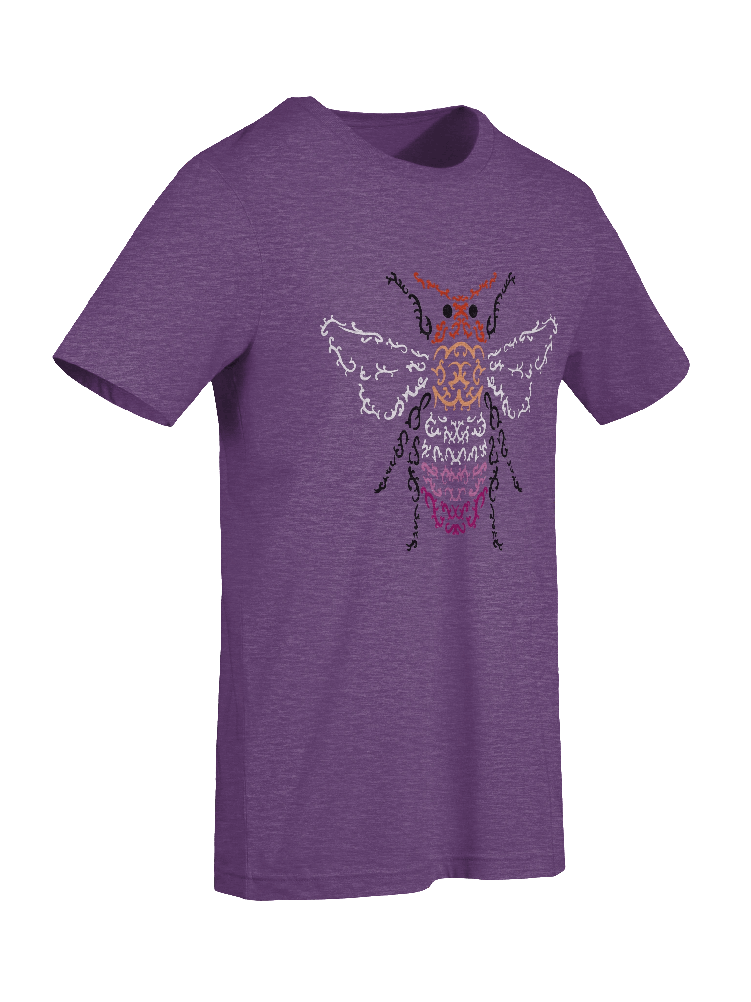 Lesbian Stripes Bumblebee Graphic Tee product image (27)