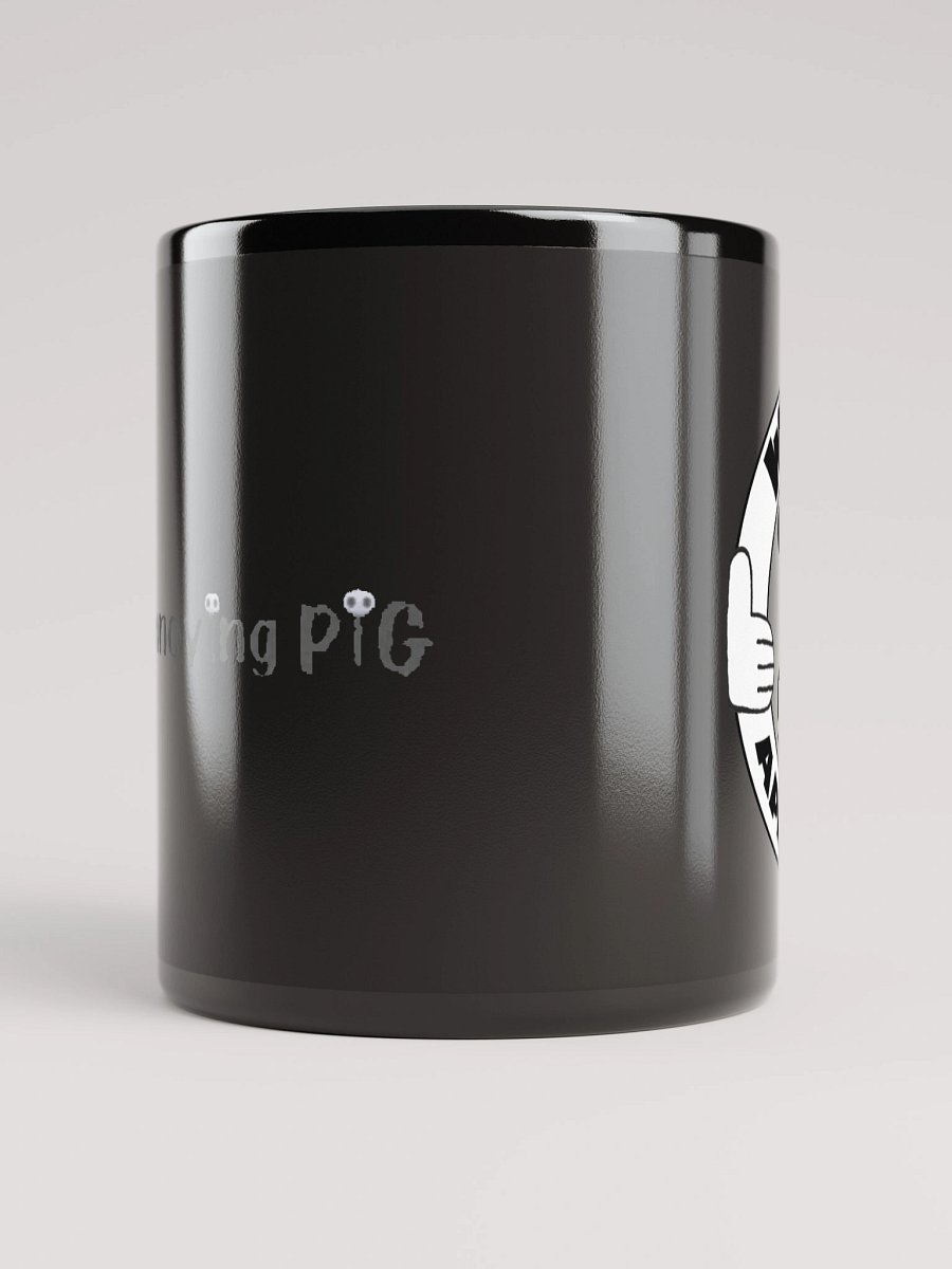 Wolf Approved Black Glossy Mug product image (5)