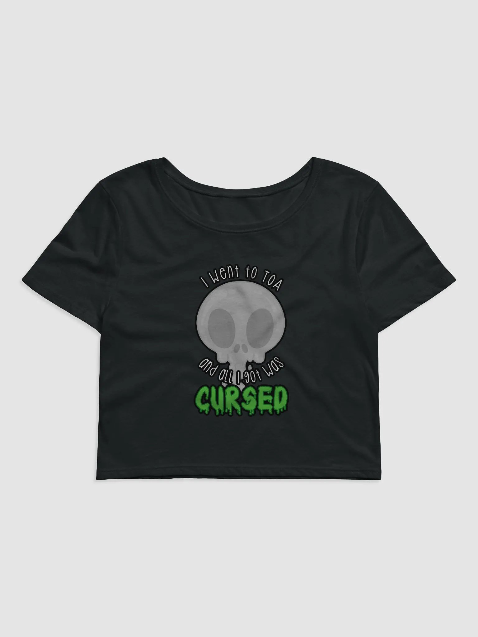 All I Got Was Cursed - Priest - Crop Tee product image (1)