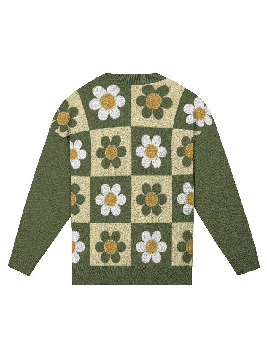 Chill Blossom Checkerboard Sweater product image (3)